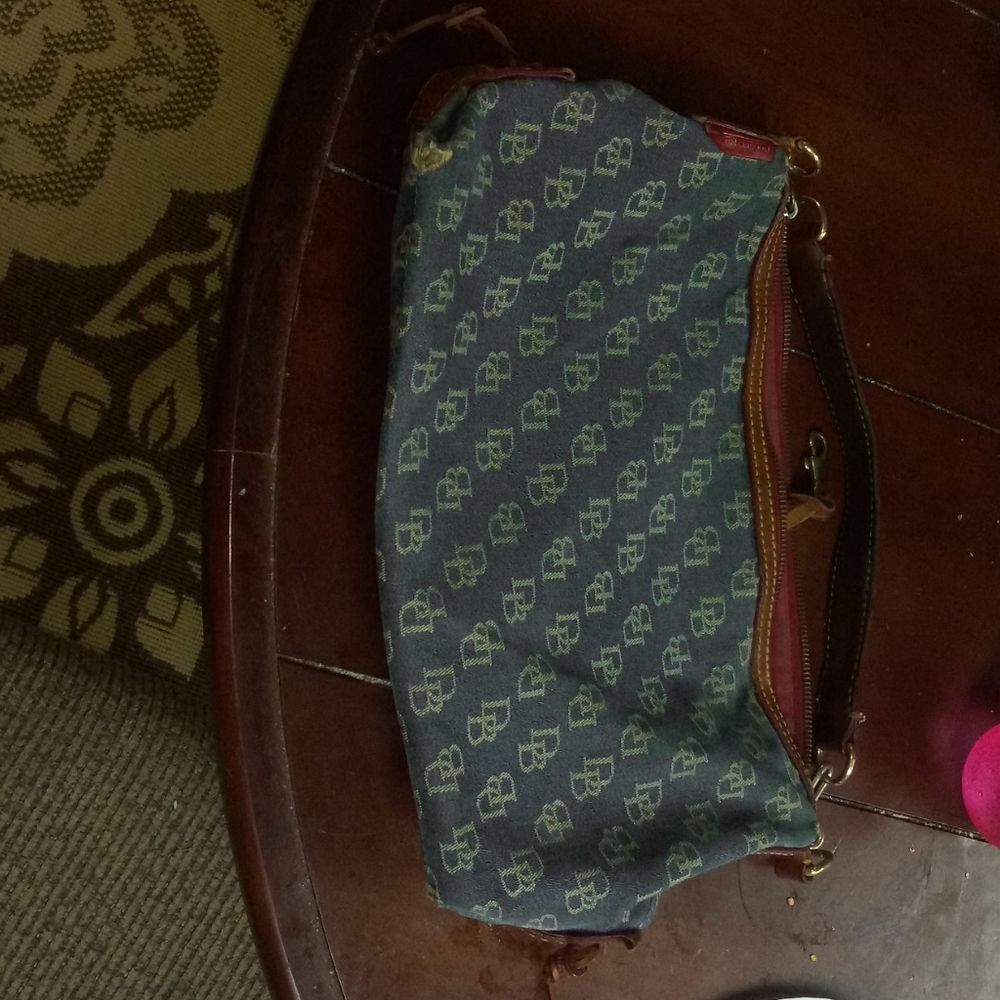 vintage dooney and Bourke bad jean material